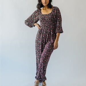 Piper & Scoot Ladera Floral Jumpsuit